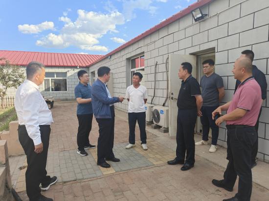 2023.6.5内蒙古科协调研组到科尔沁区调研科技小院建设工作1