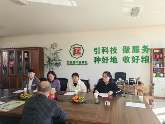 2024.4.8科尔沁区科协到钱家店镇走访调研1