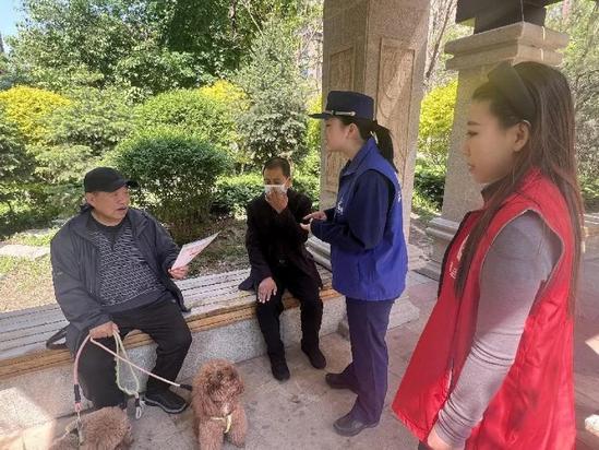 2024.5.9科尔沁区科协开展“消防安全进社区”系列宣传活动2