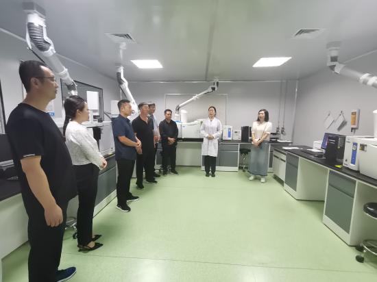 旗市场检验检测中心观摩